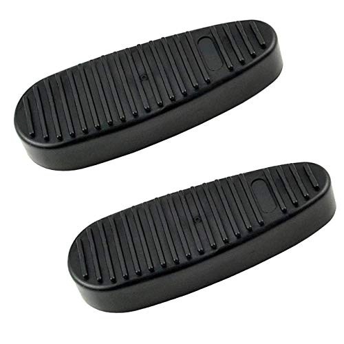 360 Tactical- Combo of 2-2 Pieces of Durable & Heavy Duty Ribbed Stealth Slip on Rubber Combat Butt Pad for 6 Position Stock Butt Pad (2-Pack Black)