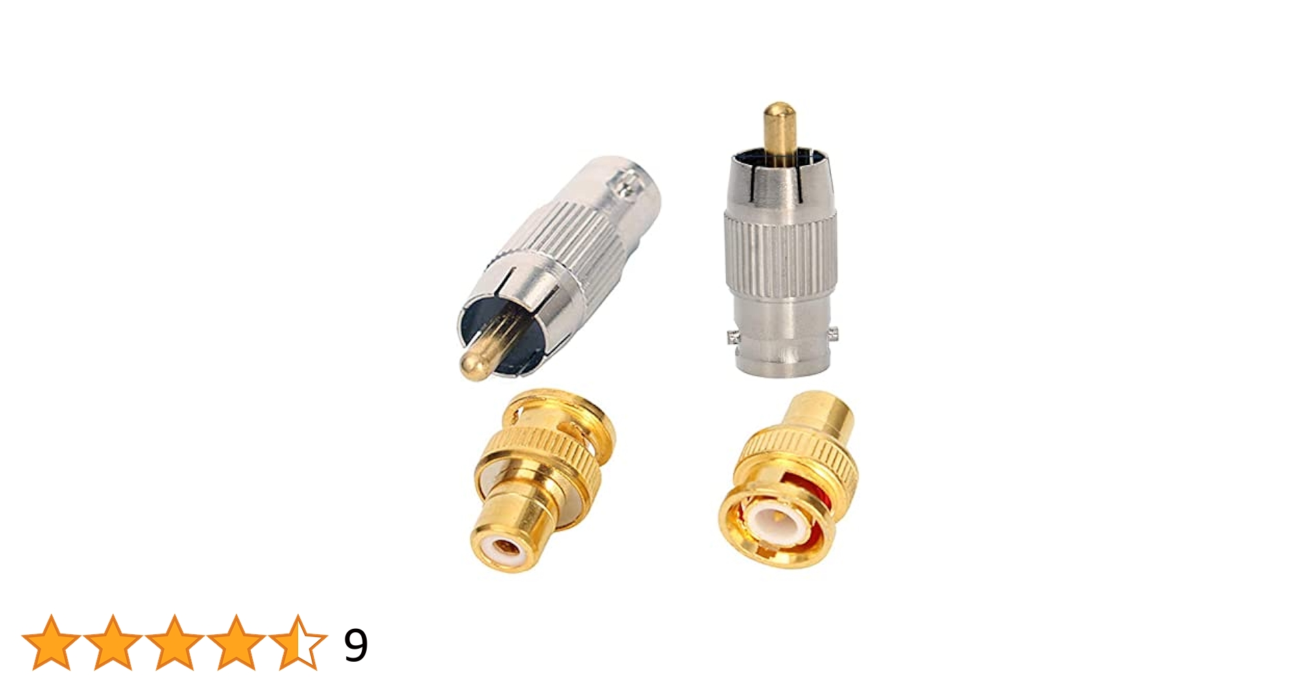 BNCアダプタ 同軸 BNC分岐 変換コネクタ 5個入り BNCアダプタ 同軸 BNC分岐 変換コネクタ 5個入り