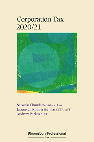Bloomsbury Professional Corporation Tax 2020/21 (Core Tax Annuals)
