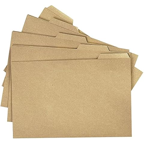 Q-Connect Buff Tabbed Folders Pack of 100 Cover