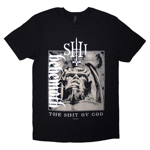 T-shirt Behemoth The Shit Ov God avec finitions soignées en XXL