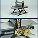 Manual Printmaking Etching Machine, Printing and Etching Press with Metal Roller, Letterpress Gravure Tool, with Metal Roller, Printing Size 3 