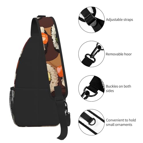 Bolso Sling para Hombre y Mujer para Senderismo y Viaje miniatura 7