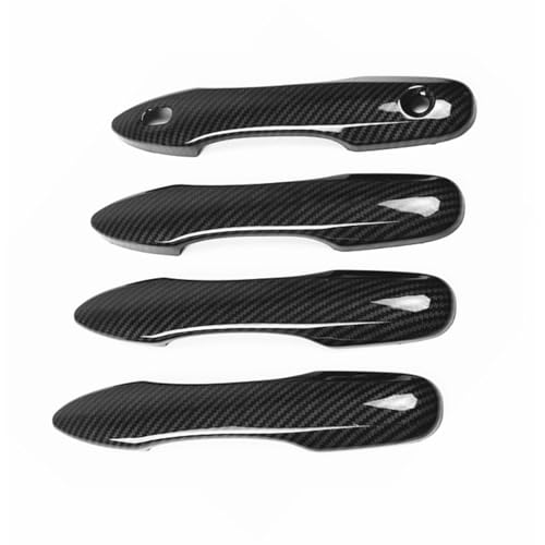 Couvre-poignées de porte Prius 50 2019 ABS noir accessoire extérieur