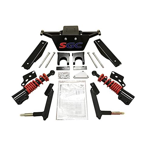 Hardcore Parts SGC 6” Heavy Duty All-Terrain Suspension Lift Kit for Club Car PRECEDENT (2004+) Golf Cart Cover