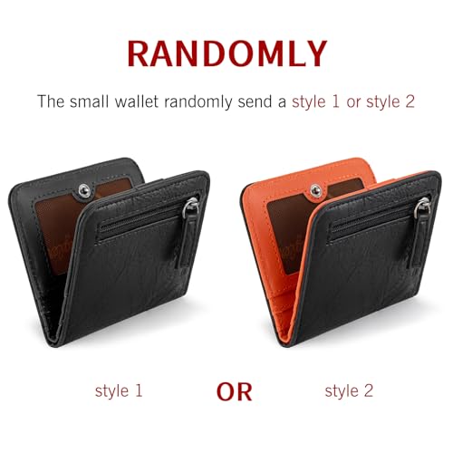 Image of Montana West X Wrangler Small Wallet Woman Black Minimalist Wallets for Ladies Female with Rfid Lining and A Coin Purse
