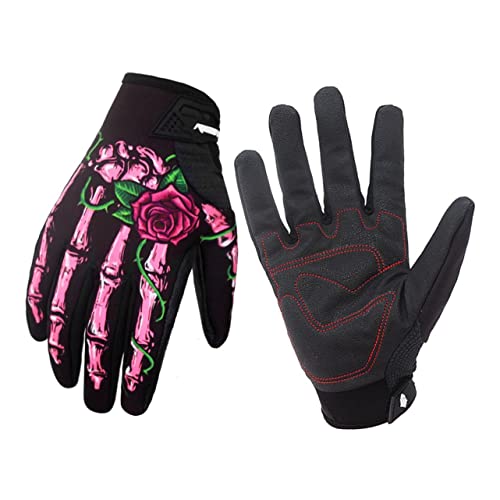 Guantes de fútbol negros VALICLUD cálidos para ciclismo y senderismo