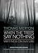 When the Trees Say Nothing: Writings on Nature