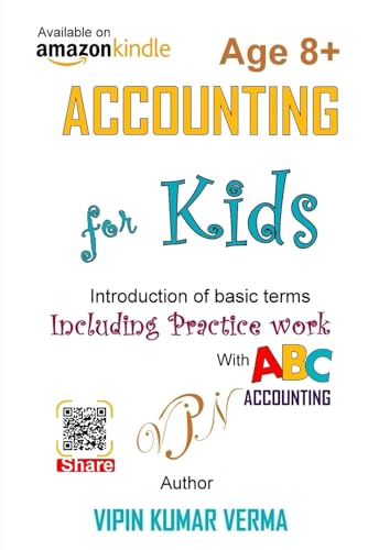 ACCOUNTING FOR KIDS: CHILDREN B0CXPZMKN3 Book Cover