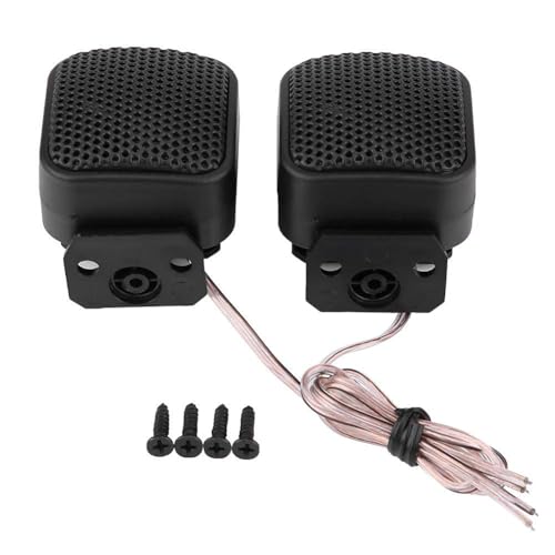 Auto Audio Lautsprecher, Autoradio Aufbaulautsprecher, Universal 12V DC Super Power Lautsprecher für lautes Autoradio, 1 Paar