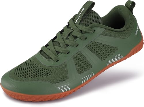 Image of WHITIN Men's Wide Barefoot Shoes + Zero Drop & Durable Tire Tread-Inspired Sole