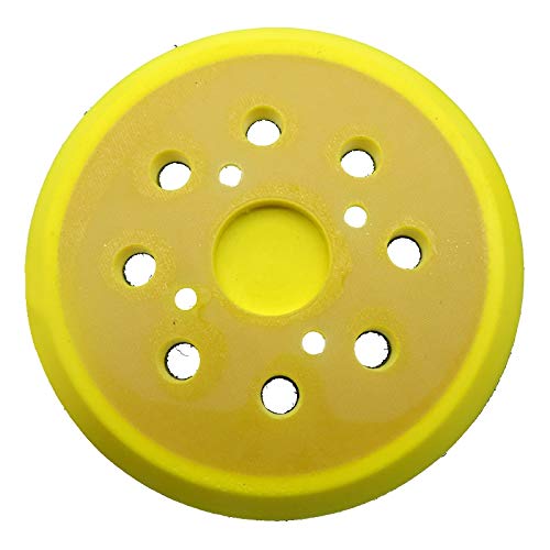 WLSON 5 Inch 125MM 8-Hole Hook and Loop Sanding Pad Sander Backing Pad for Sanding Disc Polishing Grinding(1PCS)