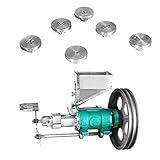 Máquina de soplado de alimentos multifuncional eléctrica 7 moldes Máquina de extrusión de arroz de maíz Corta automáticamente la extrusora de alimentos inflados