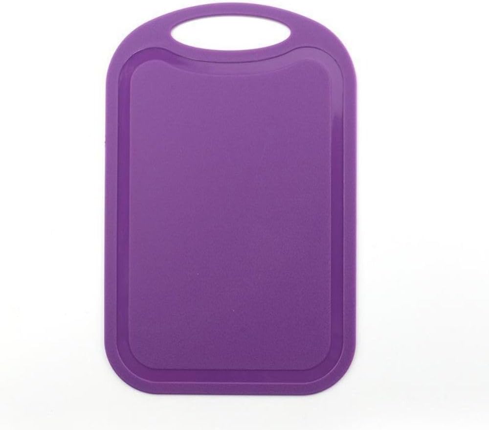 Plastic Cutting Boards Multicolor Non-Slip Chopping Board Cutting Mat Pad for Meat, Fruits, Vegetable, Camping Kitchen Accessories(Purple) Plastic Cutting Boards Multicolor Non-Slip Chopping Board Cutting Mat Pad for Meat, Fruits, Vegetable, Camping Kitchen Accessories(Purple)