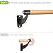 SELEWARE Ballet Barre for Drywall Stud & Concrete Wall Mount Wood Ballet Bar Dance Bar Traditional Ballet Barre System for Home Barre Movements Body Stretch 1.5 inch Dia 12 ft Long