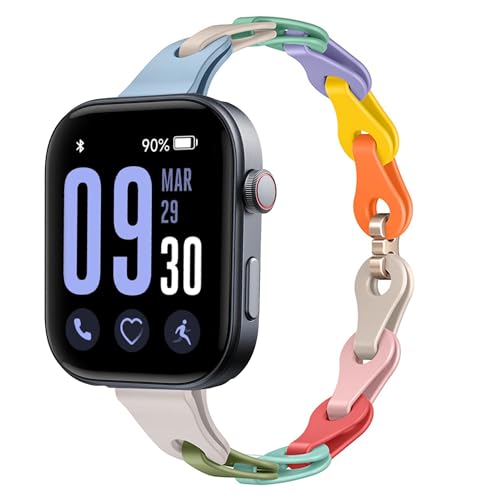 Bracelet 22mm silicone creux Lamshaw respirant et élastique pour ENOMIR Tensky GTX12