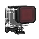 filtros gopro hero 5 Este filtro rojo Gopro ayuda a la cámara a capturar unos colores tropicales vibrantes, mientras filma a 5-20 metros de agua.