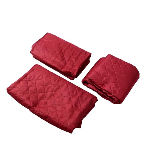 Housse de canapé universelle 3 pièces polyester extensible et durable