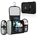 Large Travel Toiletry Bag, Extra Large Capacity Hanging Toiletry Bag for Men Women, Durable Waterproof Bathroom Nylon Shower Bag, Lightweight Dopp kit Shaving Bag with Sturdy Hook Organizer