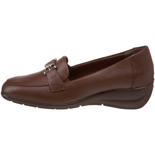 Image of Walking Cradles Women's Tops Slip-On Loafer,Tobacco Leather,9 W US