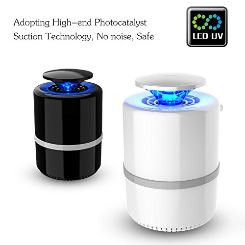 Andoer 5W UV LED Mosquito Killer Lamp Light Bug Zapper Adotado Fotocatalisador Tecnologia de sucção