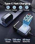 Razors électriques de voyage pour les hommes:Mini hommes de feuille Rasoirs pour fermer visage de rasage à grande vitesse 3 Têtes de lame flottantes USB C Recharge rapide IPX7 Séchoir humide imperméable pour le voyage & Sommaire & Entreprises
