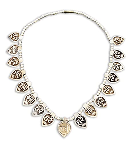 Collier en tulasi pur Lotus Maha Mantra pour votre sérénité quotidienne