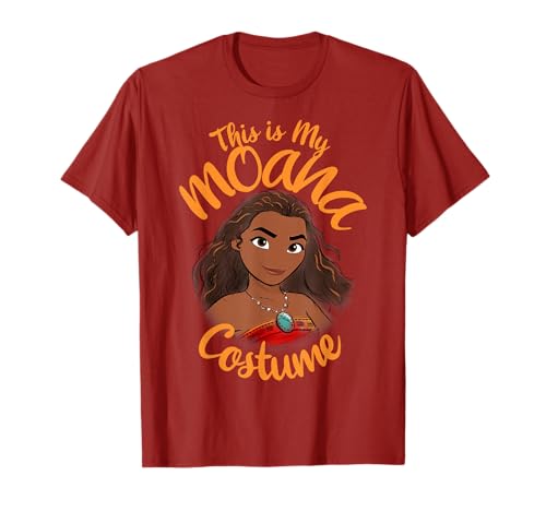 Image of Disney Moana This Is My Costume Halloween T-Shirt