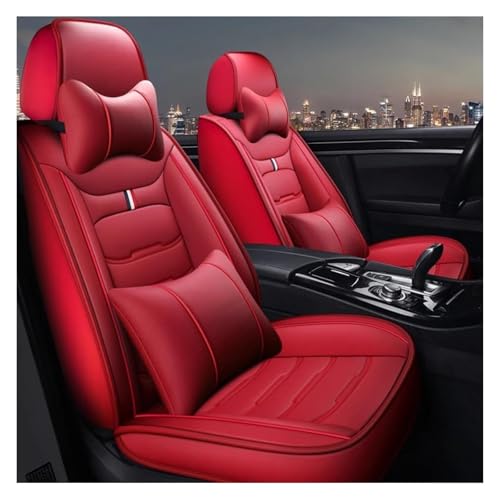 車シートカバーに 用 A4 用 アバント 用 A1 A2 A3 A4L 用 スポーツバック 用 A5 用 スポーツバック 用 A6 5シート車用サポートクッションカバープロテクター(Black Red 4pcs,Standard Edition)