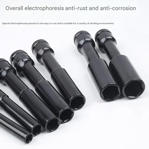 Clé à douille robuste pour perceuse avec adaptateur renforcé - 7