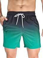 【High-Quality Farbic】Arcweg men's board shorts are made from high-quality polyester. This fabric is not only tough and wear-resistant but also features quick-drying capabilities. Swim shorts are ultra-lightweight, adding to your comfort. 【Secure Stor...