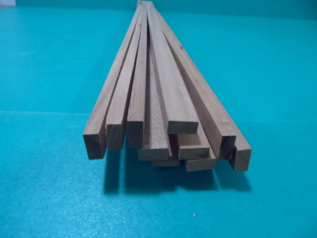 Mahogany Wood Strips 1/4 x 1/2 x 24 (10) - Quantity is Listed in Parenthesis in Title