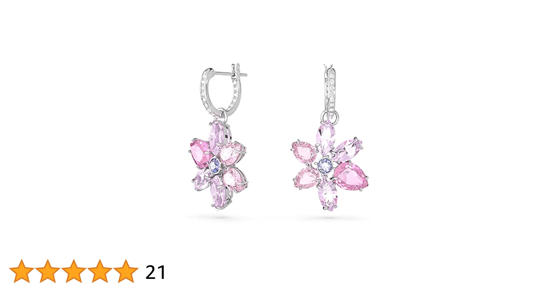 Amazon | SWAROVSKI スワロフスキー Gema フラワーピアス