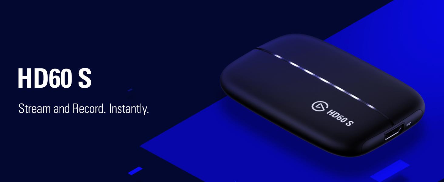 Elgato Game Capture HD60 S - Stream and Record in 1080p60, for