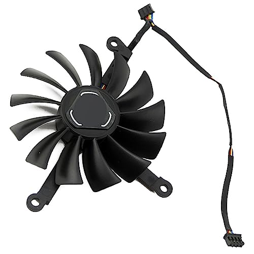 CF9015U12S 12V 0.55A 85mm 4 Pin Graphics Card Cooling Fan Replacement for XFX Radeon RX 6700 6700XT 6750XT Video Card Cooler Fans (C)