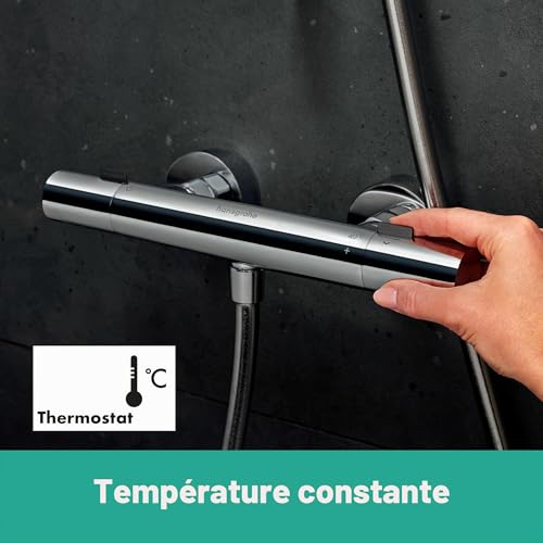 Mitigeur de douche avec arrêt de sécurité SafetyStop hansgrohe - 5