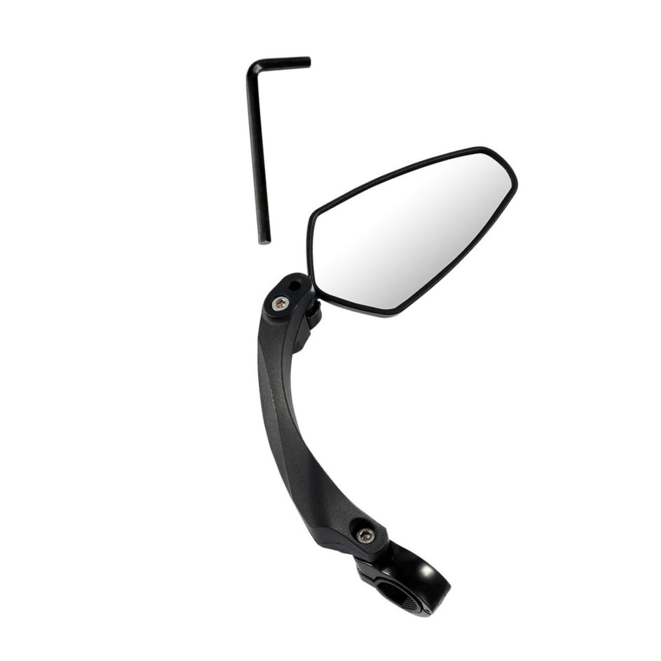 Abaodam 2pièces Rétroviseur De Vélo Rotatif Pour Guidon Miroir Réfléchissant Pratique Et Léger Pour Cyclisme Accessoires De Sécurité Pour Vélos Électriques Et Montagnards