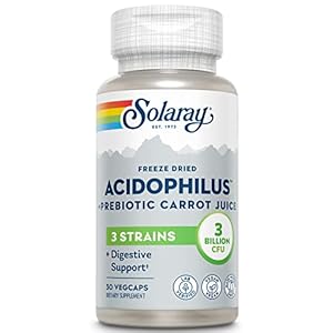 Solaray Acidophilus Plus- 30 Vegcaps