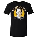 500 LEVEL Brock Faber Minnesota Comic Glasses Shirt (Black, Medium)