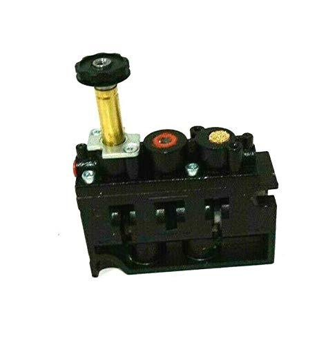 Solenoid Air Control Valve, 1/4 In, 4-Way