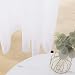 Deconovo Visillos Voile Cortina con Trabillas 140 x 245 cm 2 Paneles...