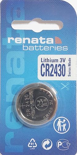 Pila de reloj tipo moneda CR2430 miniatura 2