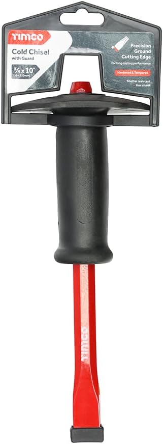 TIMCO - Cold Chisel with Guard (Size 3/4 x 10-1 Each)