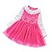 Vestidos Niña Wedding Party Birthday Dress Princesa Vestido Niñas de Fiesta Ropa Bebe Niña Recién Nacido Encaje Ropa De Manga Larga Invierno 2020 Ofertas Disfraz Chica 1-7 Años