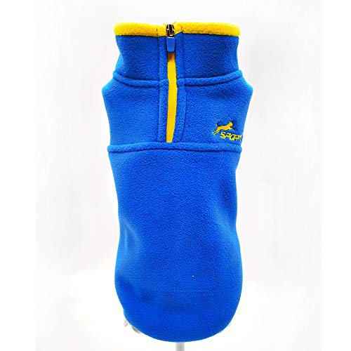 MISS PET Dog Cold Weather Coat Fleece Warm Winter Dogs Vest for Puppy Pullover Clothes