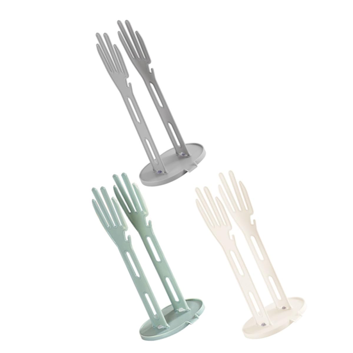 Soporte para guantes de limpieza y paños: el organizador de plástico ideal para tu cocina moderna