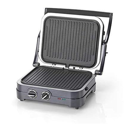 Cuisinart Griddle & Grill | Sandwichtoaster, Paninipresse, Kontaktgrill, elektrische Grillplatte | Abnehmbare Antihaftplatten | Spülmaschinenfest | Gesundes Grillen, weniger Öl | Blau – Bild 4