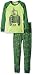 John Deere Boys' Toddler PJ, Green, 4T