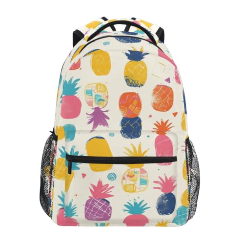 Sac de transport scolaire ananas pour soulager le dos des élèves en voyage