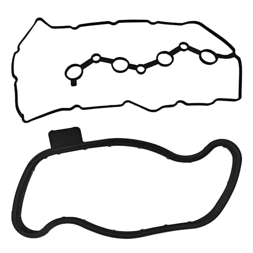 Image of 224002GGB0 Engine Valve Cover with Gasket Compatible with Kia Optima 16-20 Sorento 16-20 Sportage 17-22 Stinger 15-20 Hyundai Sonata Santa Fe 2015-2020 Replaces# 22400-2GGB0